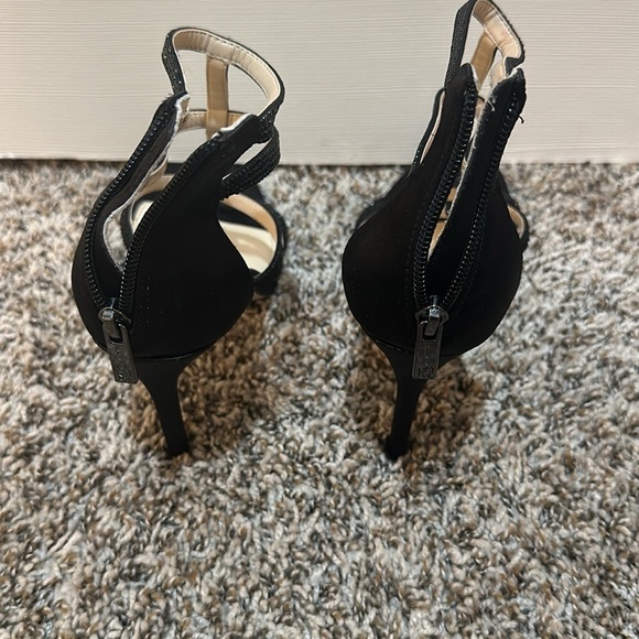 Jessica Simpson black rhinestone heels - Picture 4 of 6